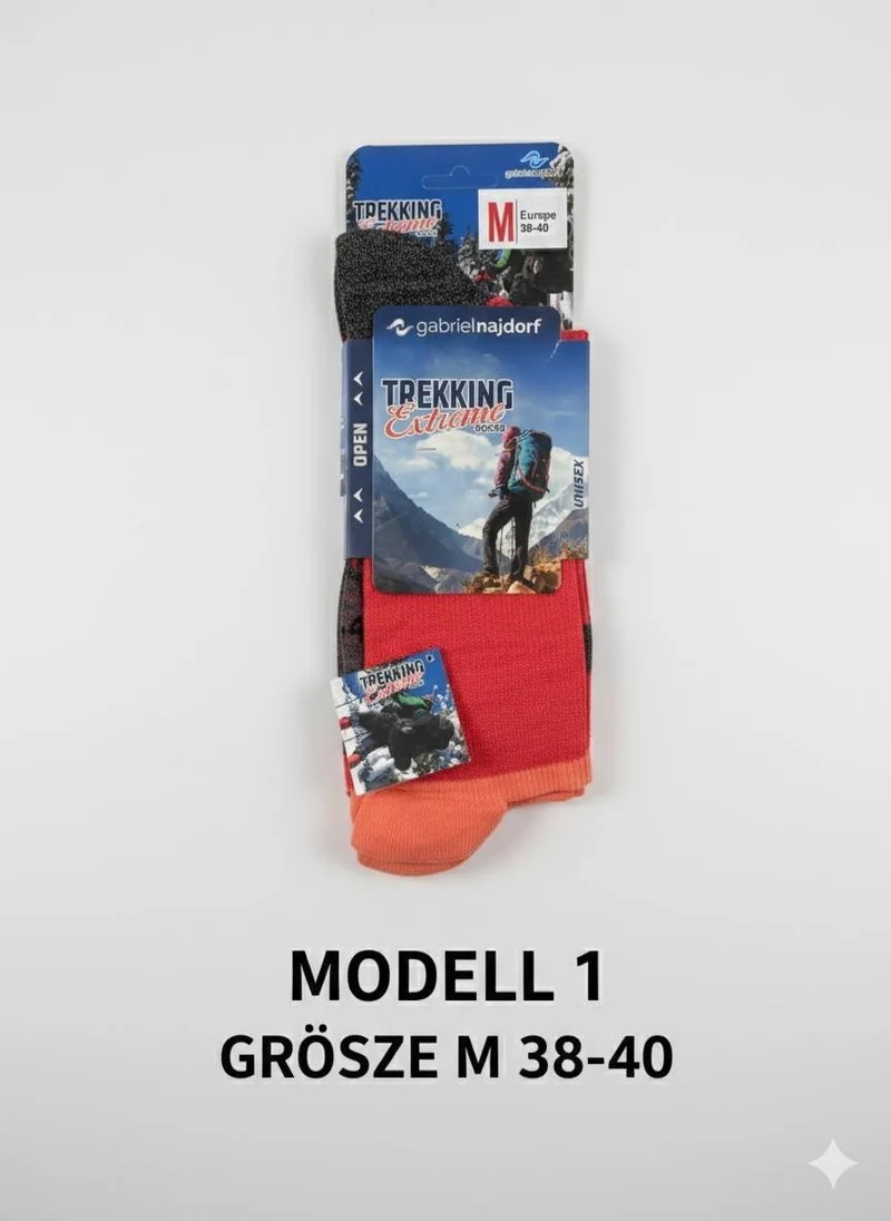 Gabriel Najdorf Trekking Socken Coolmax Thermolite Wandern Outdoor