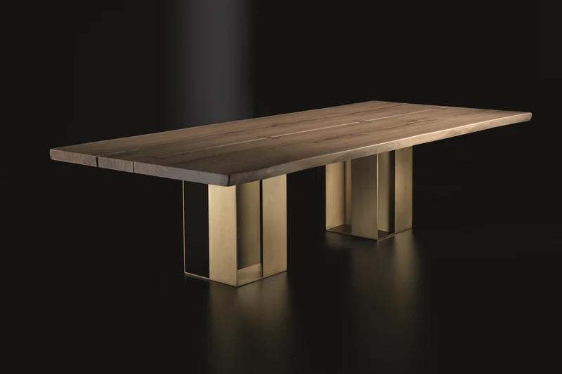 Vero Cubica Metallbein Esstisch