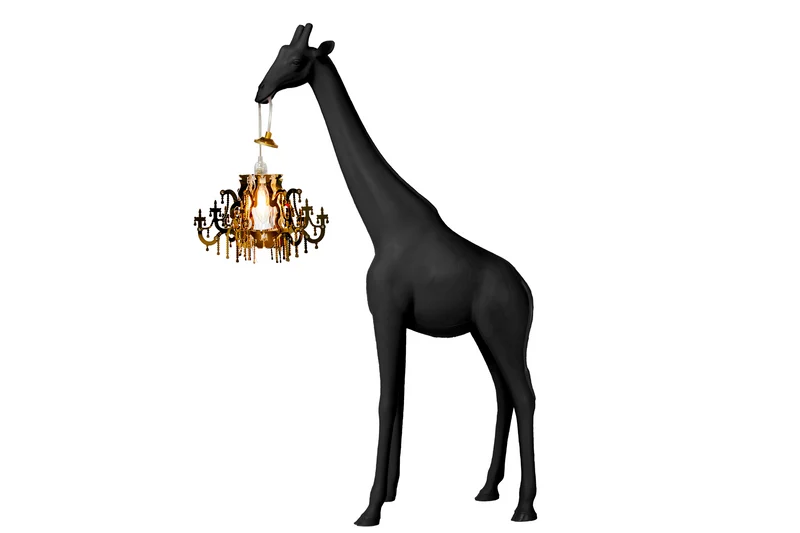 Giraffe Stehleuchte XS schwarz