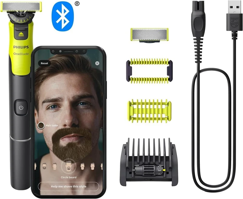 Philips OneBlade 360 Face+Body mit App-Anbindung Elektrischer Bartschneider neu