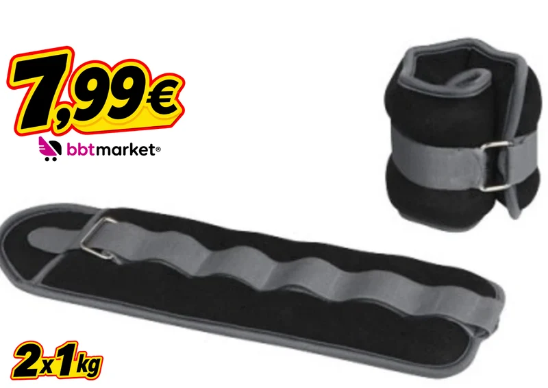 Gewichtsmanschetten 2er Set Laufgewichte Fußgewichte Handgelenke 💪💪💪💪💪
