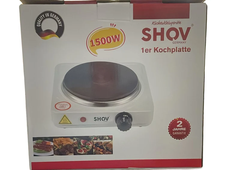 Elektro Kochplatte Einzel Doppel 1500W 2500W Camping Herd