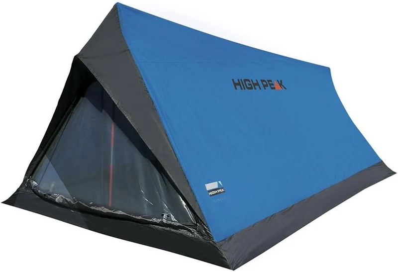 HIGH PEAK Trekkingzelt Minilite 1-2 Personen 1 Mann Camping Zelt Fahrrad 1 kg