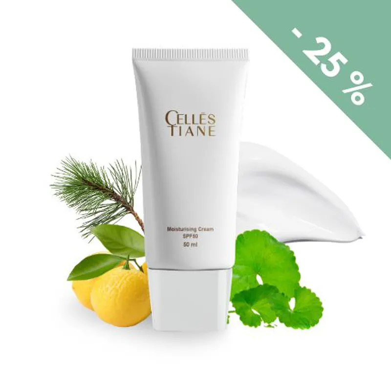 Cellestian Sonnencreme SPF50 – Anti-Shine & Feuchtigkeitscreme mit Niacinamid